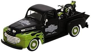 Neco May-32171 1:25 1948 Ford F-1 Pickup + 1:24 1948 Fl Panhead