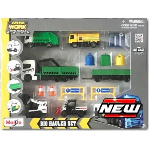 Neco May-12630 Mini Work Machines Freight Haulers Oyun Seti Asorti