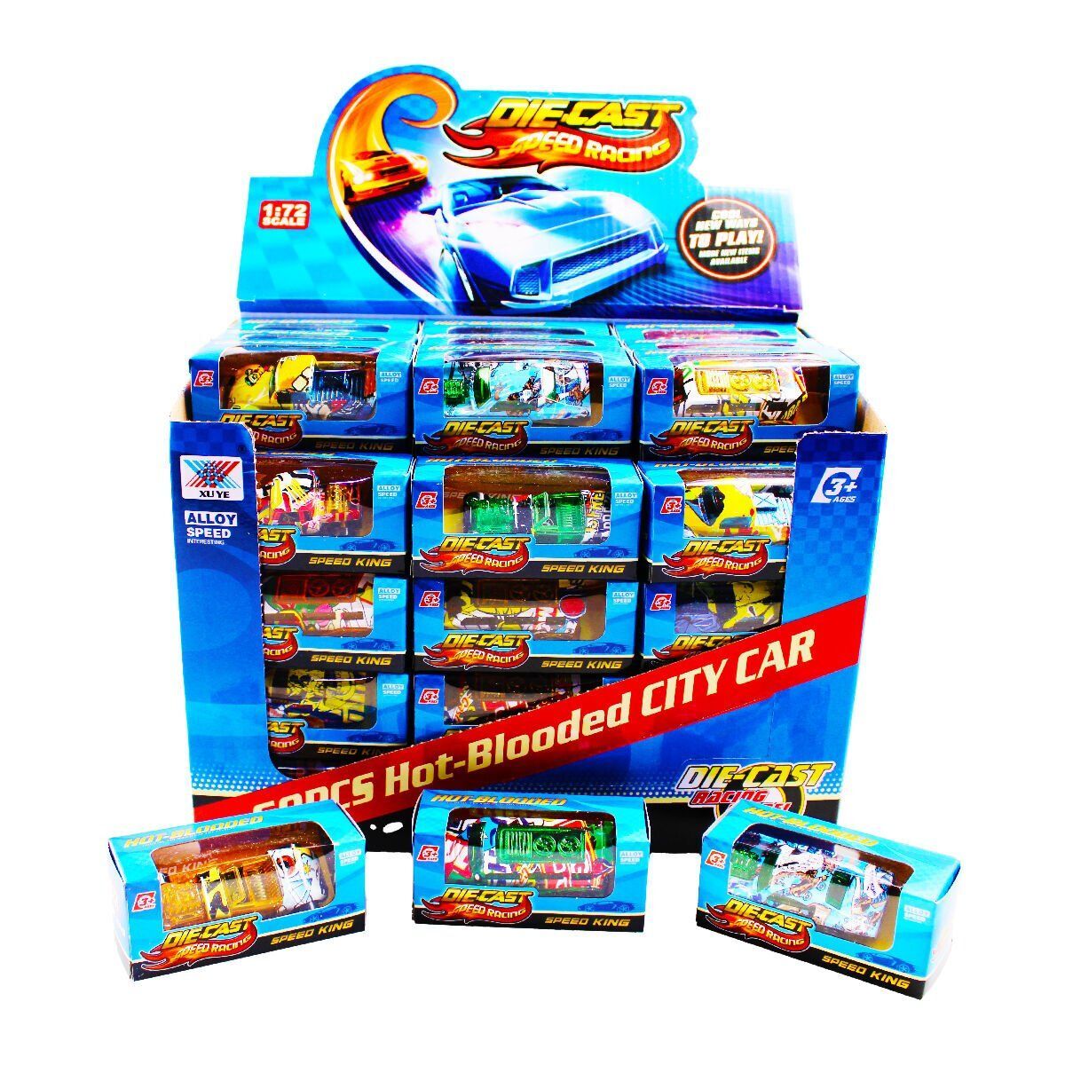 Kzl-K112B Küçük Demir Arabalar 60 Lı Stand *600