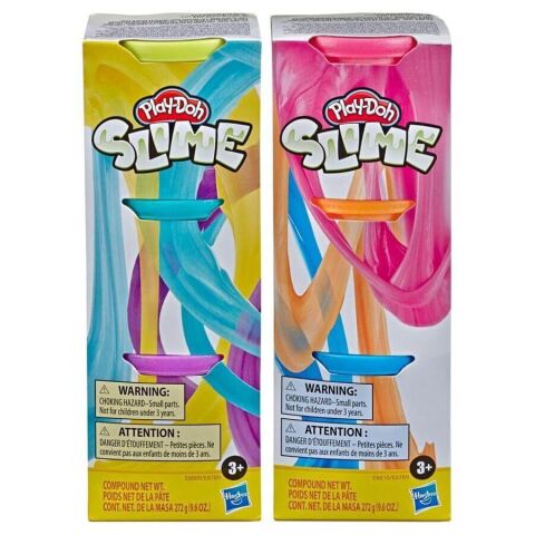 Hasbro E8789 Play-Doh Slıme 3'Lü Hamur*4