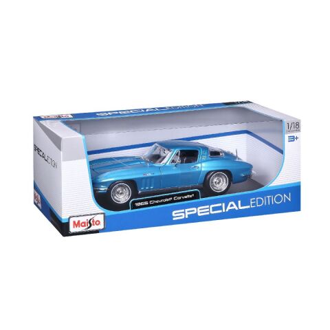 Neco Maıs-31640 1-18 1965 Chevrolet Corvette
