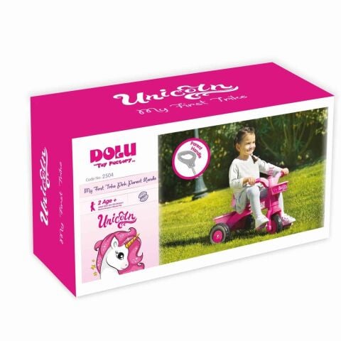 Dolu 2504 Unıcorn Ilk Bısıkletım  Ebeveyn Tutamaklı  Kolı Poster *1