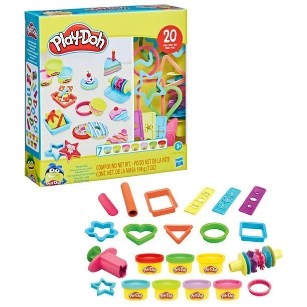 Hasbro F7384 Play-Doh Hayal Gücü Şekilleri Seti *3