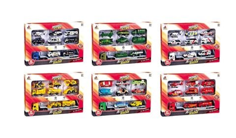 Kzl-Ds047 Tır+8 Lı Araç Set 6Ass 36