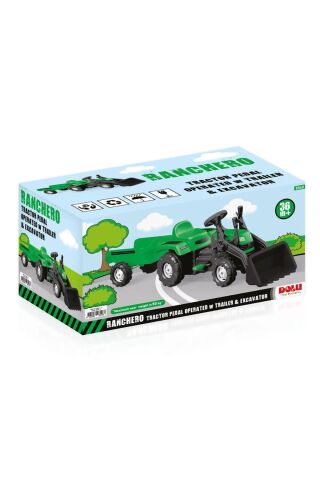 Dolu 8048 Ranchero Römorklu Kepçeli Traktör *1