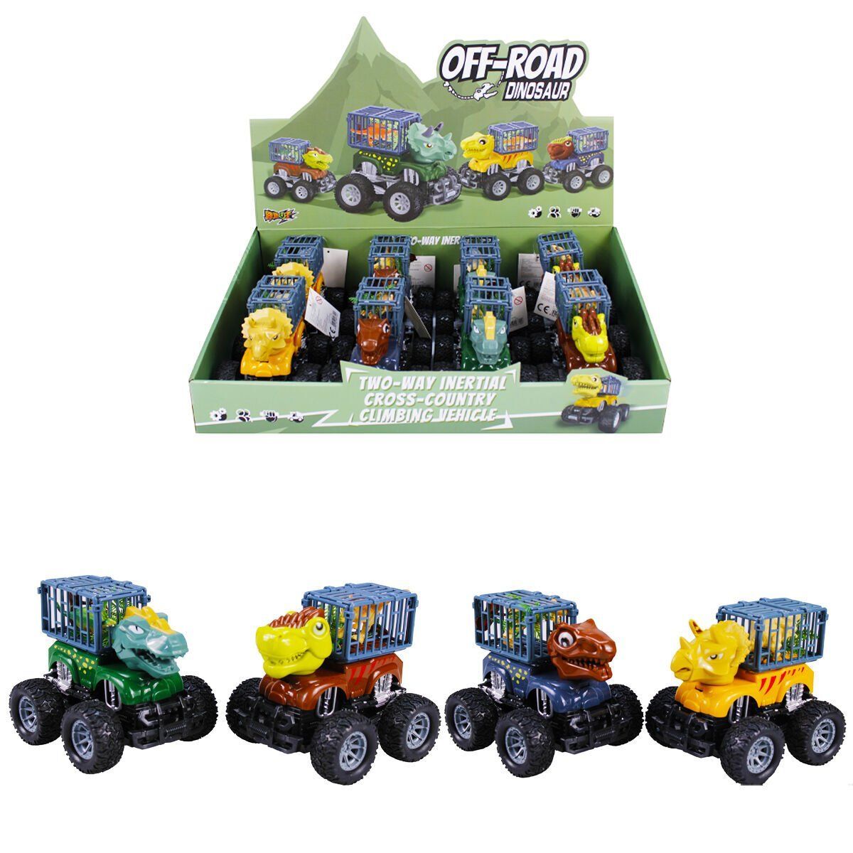 Kzl-Ll-A06 Sürtmeli Dinazor Taşıyan Atv Jeep *96