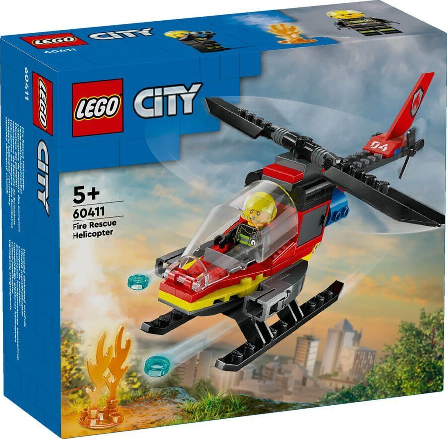Adore Adr-Lsc60411 Lego İtfaiye Kurtarma Helikopteri