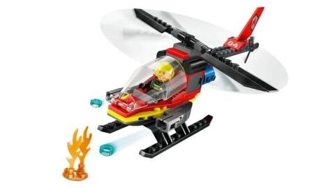 Adore Adr-Lsc60411 Lego İtfaiye Kurtarma Helikopteri