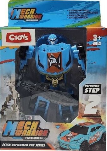 Ctoy-39-92 Robota Dönüşen Araba
