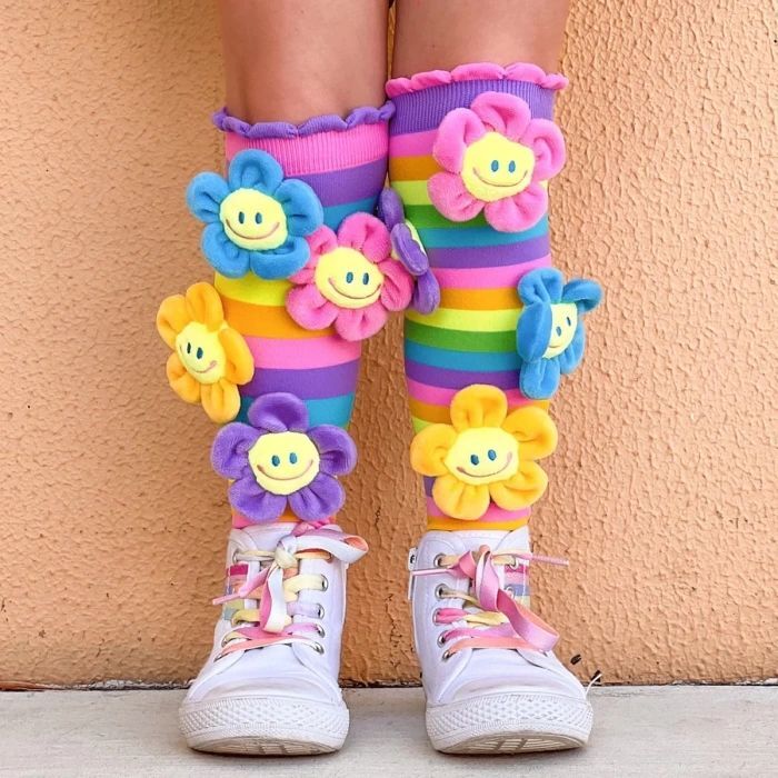 Neco Mad-Mm205-T Oopsie Daisy Çorap 3-5 Yaş