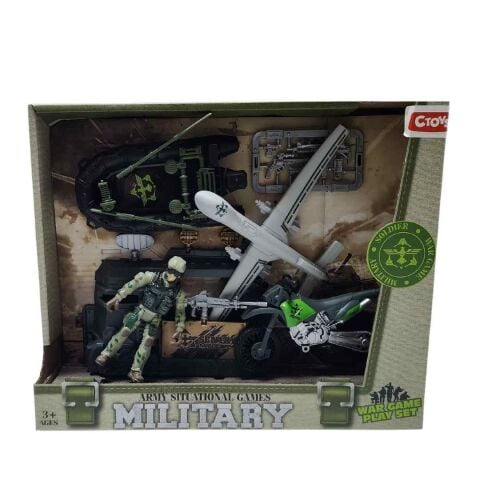 Ctoy-F14-2A Uçaklı Asker Seti