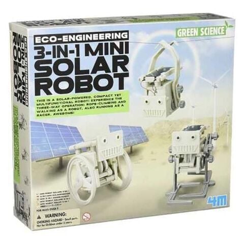 Neco 4M-03377 3-İn-1 Mini Solar Robot
