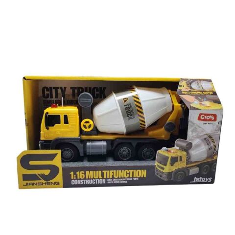 Ctoy-Js102 Işıklı Sesli Mikser Kamyon 1:16