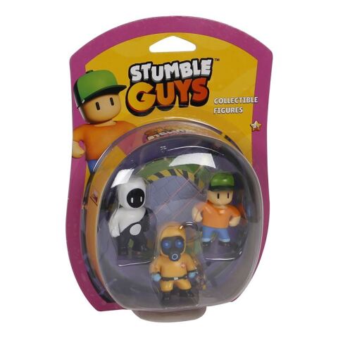 Neco Pmı-Sg2220 Stumble Guys 3 Lü Figür Set Asorti