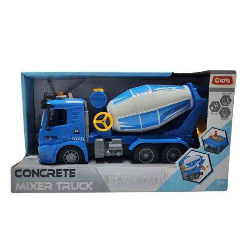 Ctoy-Py8912B Işıklı Sesli Mikser Kamyon