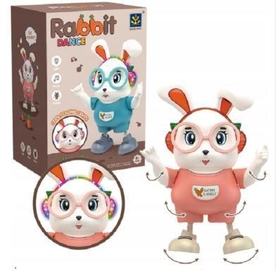 Prestij 373-66A Oyuncak Kutulu Pilli 3D Işıklı Tavşan
