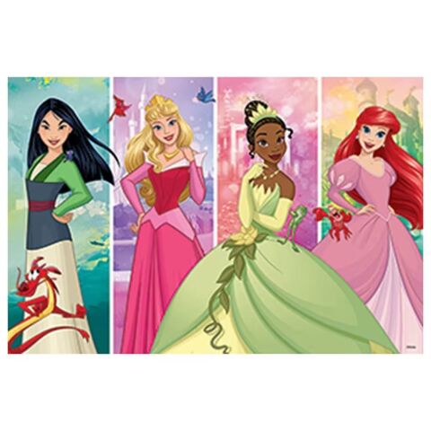 Neco Prm-33039 Prime 3D-Disney Princess-200 Parça Puzzle