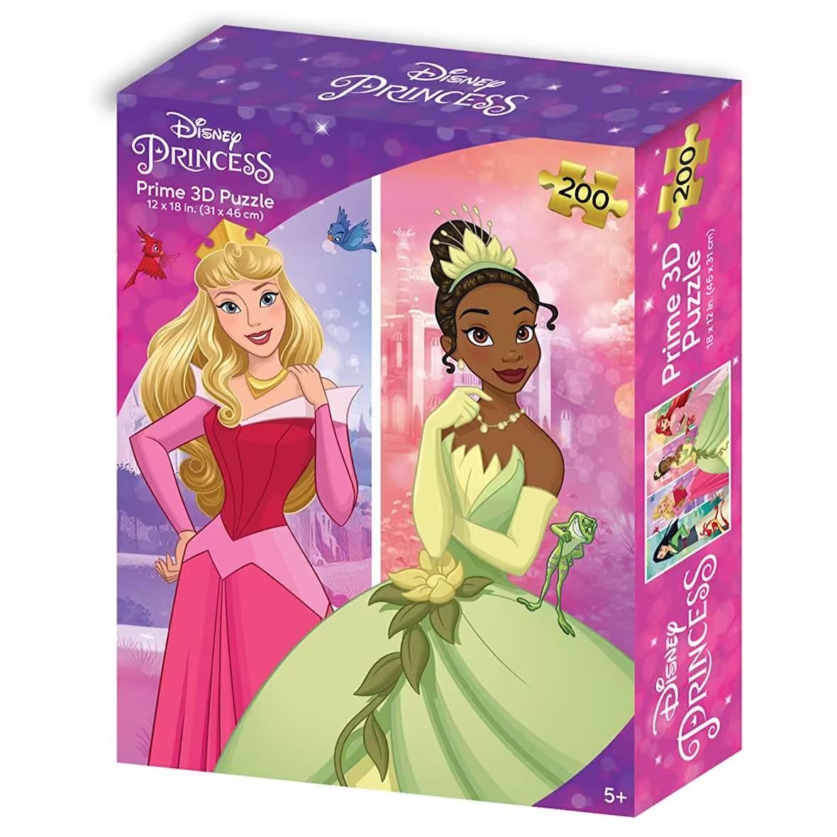 Neco Prm-33039 Prime 3D-Disney Princess-200 Parça Puzzle