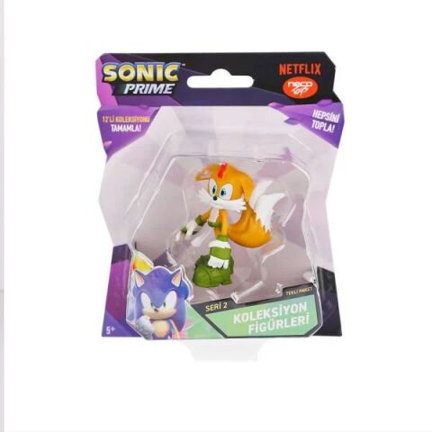 Neco Pmı-Son2210 Sonic Tekli Figür Blister Asorti