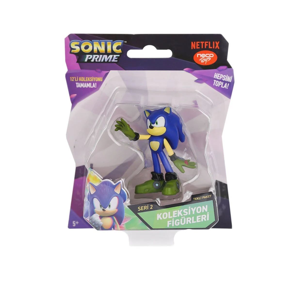 Neco Pmı-Son2210 Sonic Tekli Figür Blister Asorti