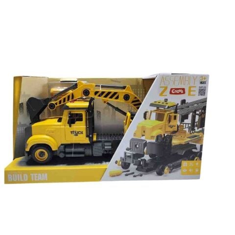 Ctoy-Yw9075B Sök Tak Işıklı Sesli İş Makinesi