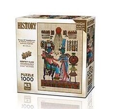 Ks Games 20743 Puzzle 1000 Papirus Throne Of Tutankhamun