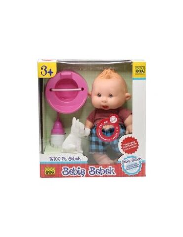 Erpa Bebiş Bebek 26 Cm Altını Islatantürkçe Konuşan Minik Arkadaşı İle Birlikte(%100 Et Bebek)