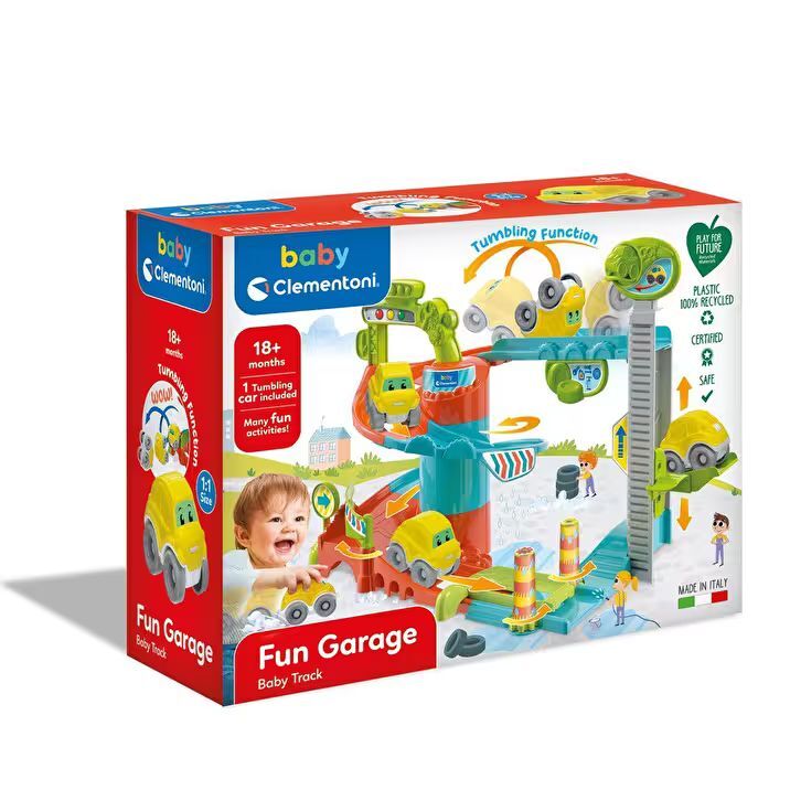 Clementoni Cle-17404 Baby Clementoni - Eğlenceli Garaj