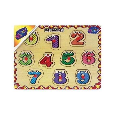 Onyıl Ony-Mix Tutmalı Ahşap Eğitici Puzzle