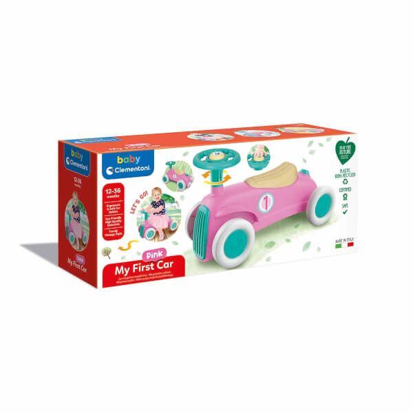 Clementoni Cle-17455 Baby Clementoni - İlk Klasik Arabam - Pembe