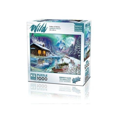 Ks Games 20811 Puzzle 1000 Father Of Wolves