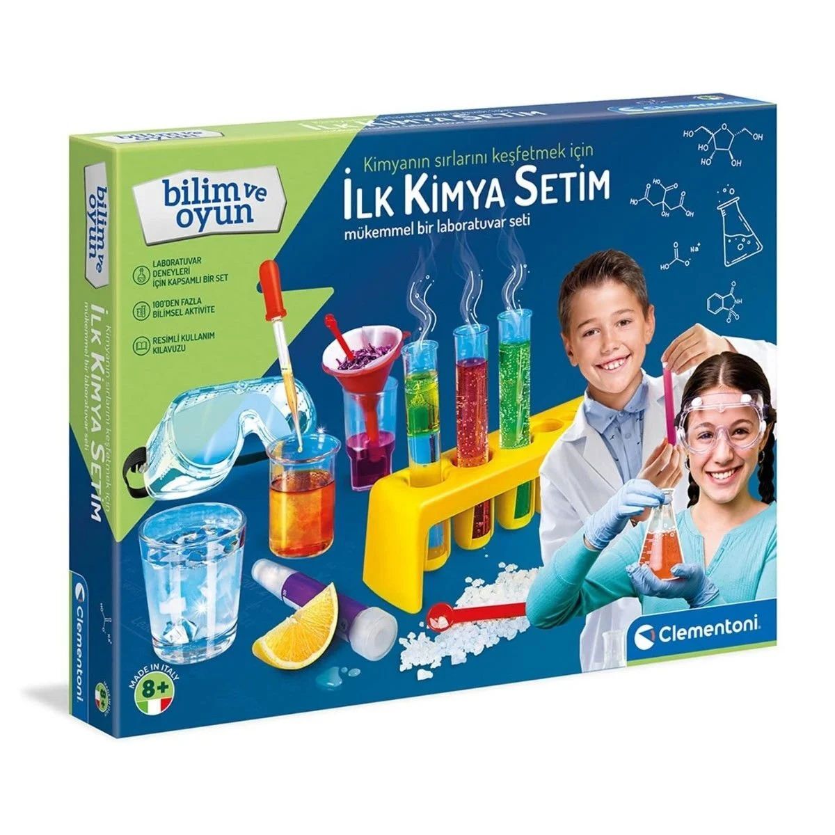Clementonı Cle-64228 Deney Seti Kimya (8Yaş+)